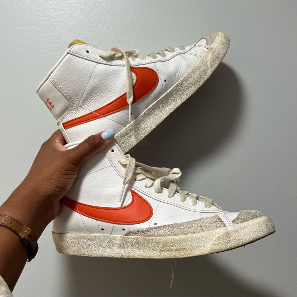 Nike Orange Blazer High - Women’s 9, Mens 7.5.